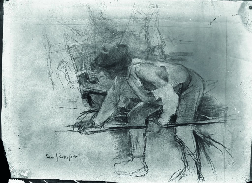 Eero Järnefelt - 118, Studio del disegno del lavoratore instancabile